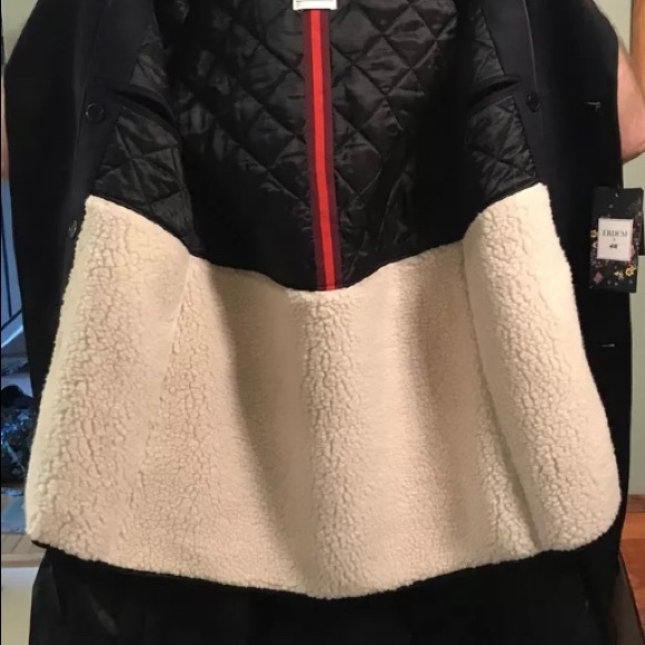 ERDEM x H&M MEN'S BLUE CHECKED COAT UK38/ EUR48 - Picture 4 of 8